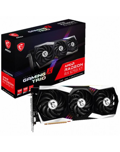 MSI Video Card AMD Radeon RX 6750 XT GAMING X