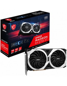 MSI Video Card AMD Radeon RX 6750 XT MECH 2X 12G