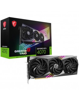 MSI Video Card Nvidia GeForce RTX 4070 GAMING X