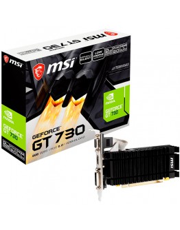 MSI Video Card Nvidia GT 730 N730K-2GD3H/LPV1