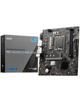 MSI PRO H610M-G WIFI DDR4, M-ATX, Socket 1700,