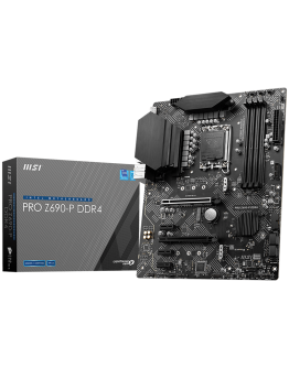 MSI PRO Z690-P DDR4, ATX, Socket 1700, Dual