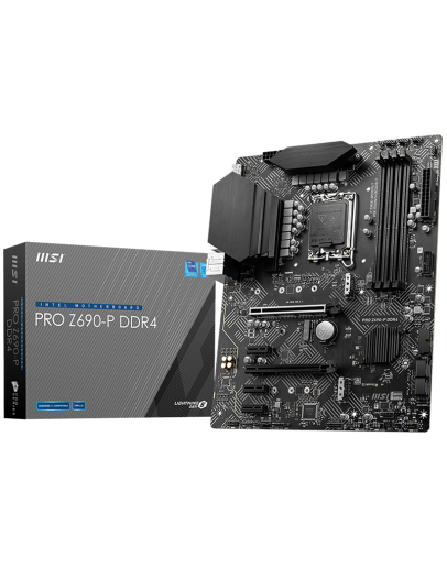 MSI PRO Z690-P DDR4, ATX, Socket 1700, Dual