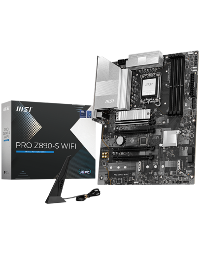 MSI PRO Z890-S WIFI, LGA 1851, Dual Channel DDR5