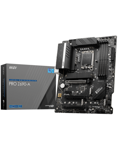 MSI PRO Z690-A, Socket 1700, Dual Channel DDR5,
