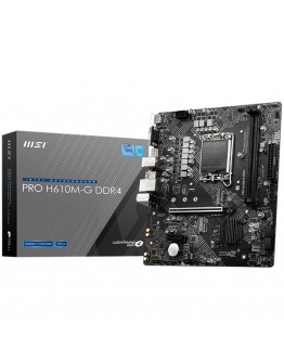 MSI PRO H610M-G DDR4, mATX, Socket 1700, Dual