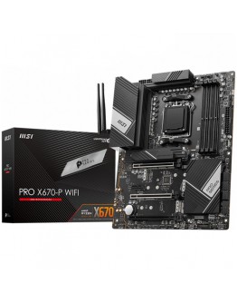 MSI PRO X670-P WIFI, ATX, Socket AM5, 4x DDR5, 3x