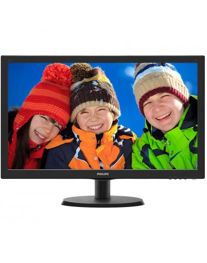 Monitor 21.5' Philips 223V5LHSB2/00 Black TN,