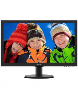 Monitor LED Philips 240V5QDAB/00, V-line, 23.8'