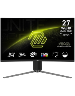 Монитор MSI MAG 27CQ6PF Curved Gaming Monitor, 27