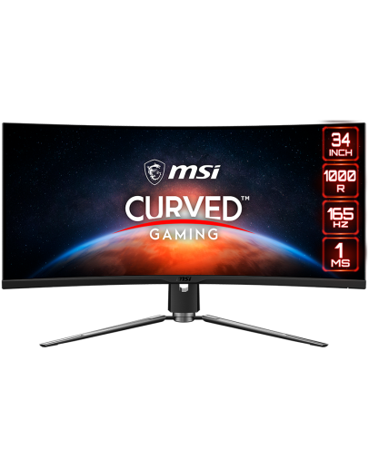 Монитор MSI MPG ARTYMIS 343CQR Curved Gaming Monitor, 34