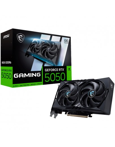 MSI Video Card NVIDIA GeForce RTX 5050 8G GAMING