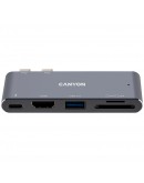 CANYON hub DS-5 5in1 Thunderbolt 3 4k Space