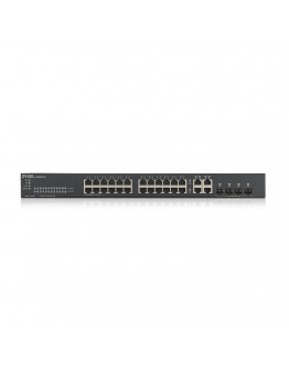 ZyXEL GS1920-24v2, 28 Port Smart Managed Switch 24