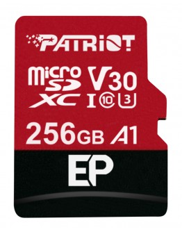 Patriot EP Series 256GB micro SDXC V30 Patriot EP Series 256GB micro SDXC V30