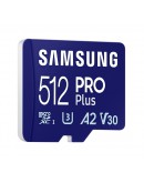 Samsung 512GB micro SD Card PRO Plus with Adapter,