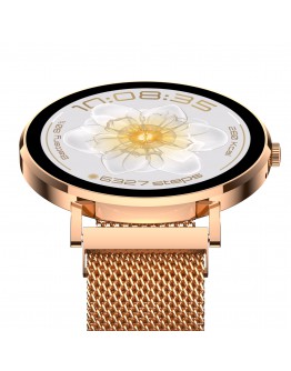 Смарт часовник Aurafit AM28, Amoled, Черен - 73127