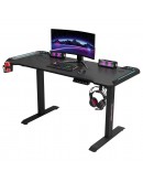 Геймърско бюро No brand Y100-B, 4 в 1, RGB, Черен - 74008