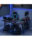 Геймърско бюро No brand D2206, Черен - 74006