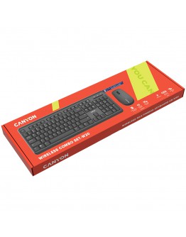 CANYON SET-W20 EN/BG Keyboard+Mouse Velvet
