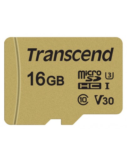 Transcend 16GB micro SD UHS-I U3 (with adapter), M