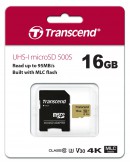 Transcend 16GB micro SD UHS-I U3 (with adapter), M