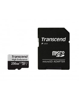 Transcend 256GB micro SD w/ adapter U3, High Endur