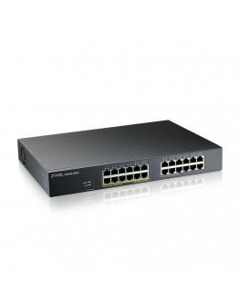 ZyXEL GS1915-24EP, 24-port GbE, 12 port PoE, 130 W